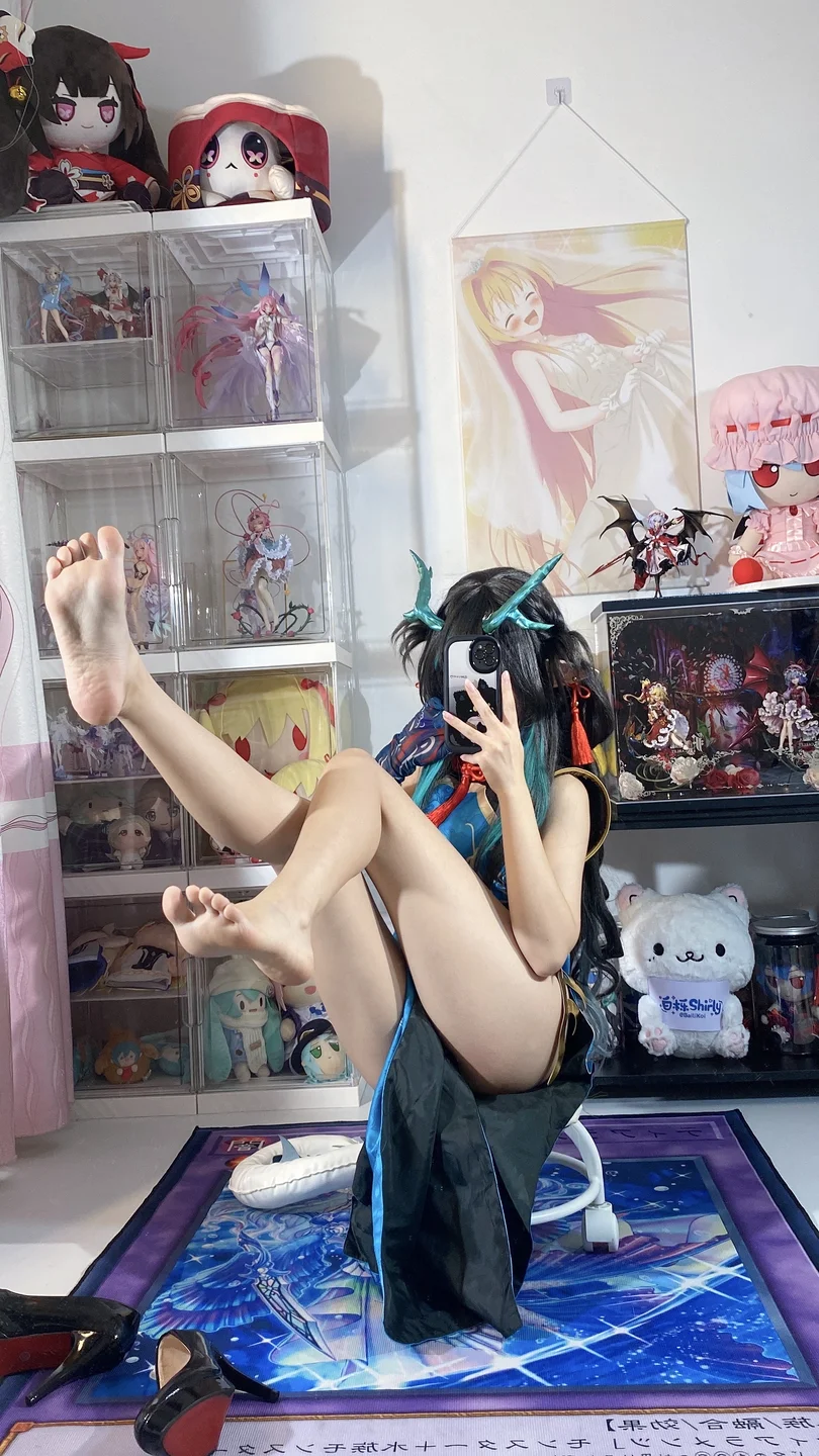 白栎Shirly - No.015 夕染尘烟 [130P,26V-7.01GB] 上 tg@simisebaisi 【丝足阁】050.webp